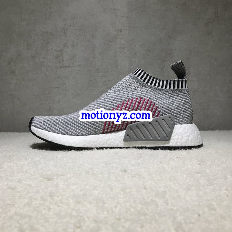 Adidas Kith Naked NMD CS2 PK Grey Real Boost